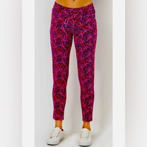 Like New Lilly Pulitzer Passion Fruit Starfish Corso Leggings - 12 - wore once